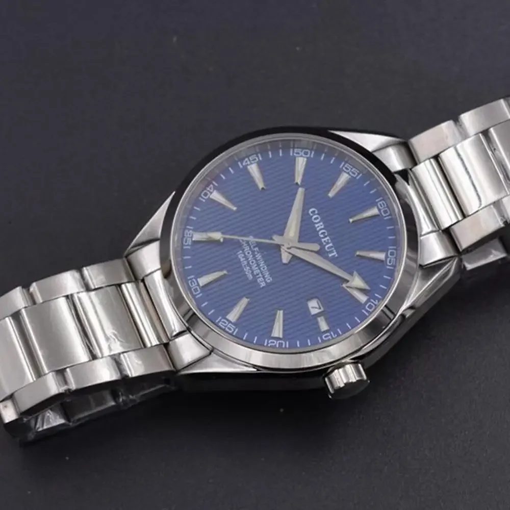 Corgeut 41mm Luxury Brand Mens Watch Automatic Mechanical Stainless Steel Case Luminous Waterproof Sapphire Glass Men Wristwatch
Corgeut 41mm Luxury Brand Mens Watch Automatic Mechanical Stainless Steel Case Luminous Waterproof Sapphire Glass Men Wristwatch