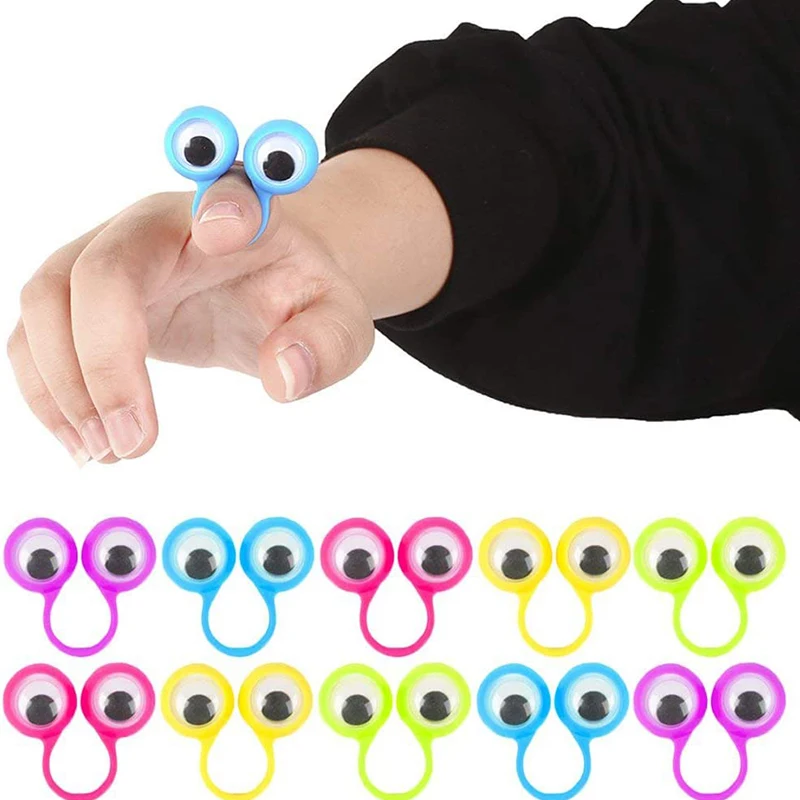 Eye Finger Puppets Eyeball Ring Monster Eyes Kids Toys Baby Party Favors Practical Jokes Games Funny Children Gifts Toy
Eye Finger Puppets Eyeball Ring Monster Eyes Kids Toys Baby Party Favors Practical Jokes Games Funny Children Gifts Toy