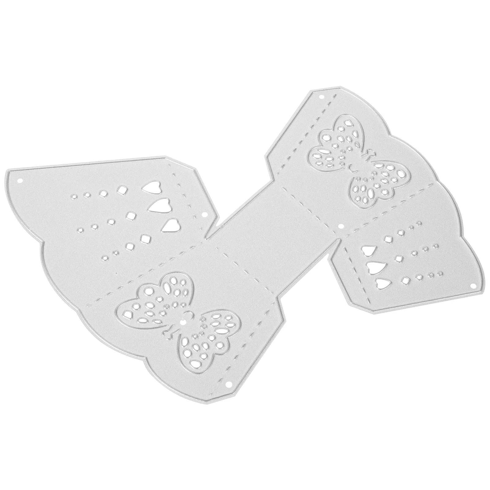 Butterfly Box Cutting Dies Metal Stencils for Paper Crafting Card Making Tools Geometry Silver Color High Carbon Steel DIY
Butterfly Box Cutting Dies Metal Stencils for Paper Crafting Card Making Tools Geometry Silver Color High Carbon Steel DIY