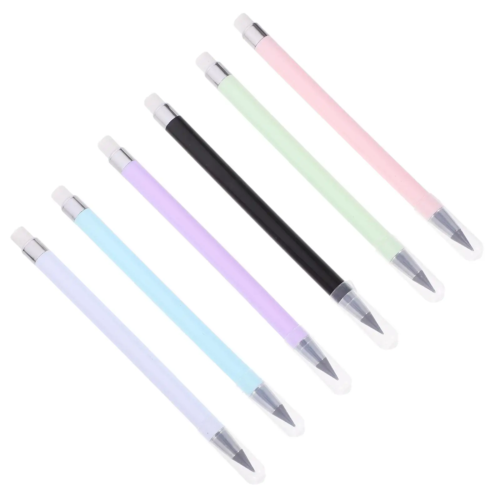 6 Pcs Eternal Pencil Inkless No Sharpening Drafting Teens Fun Drawing Sketch Calligraphy Gift Eraser Student Artist
6 Pcs Eternal Pencil Inkless No Sharpening Drafting Teens Fun Drawing Sketch Calligraphy Gift Eraser Student Artist