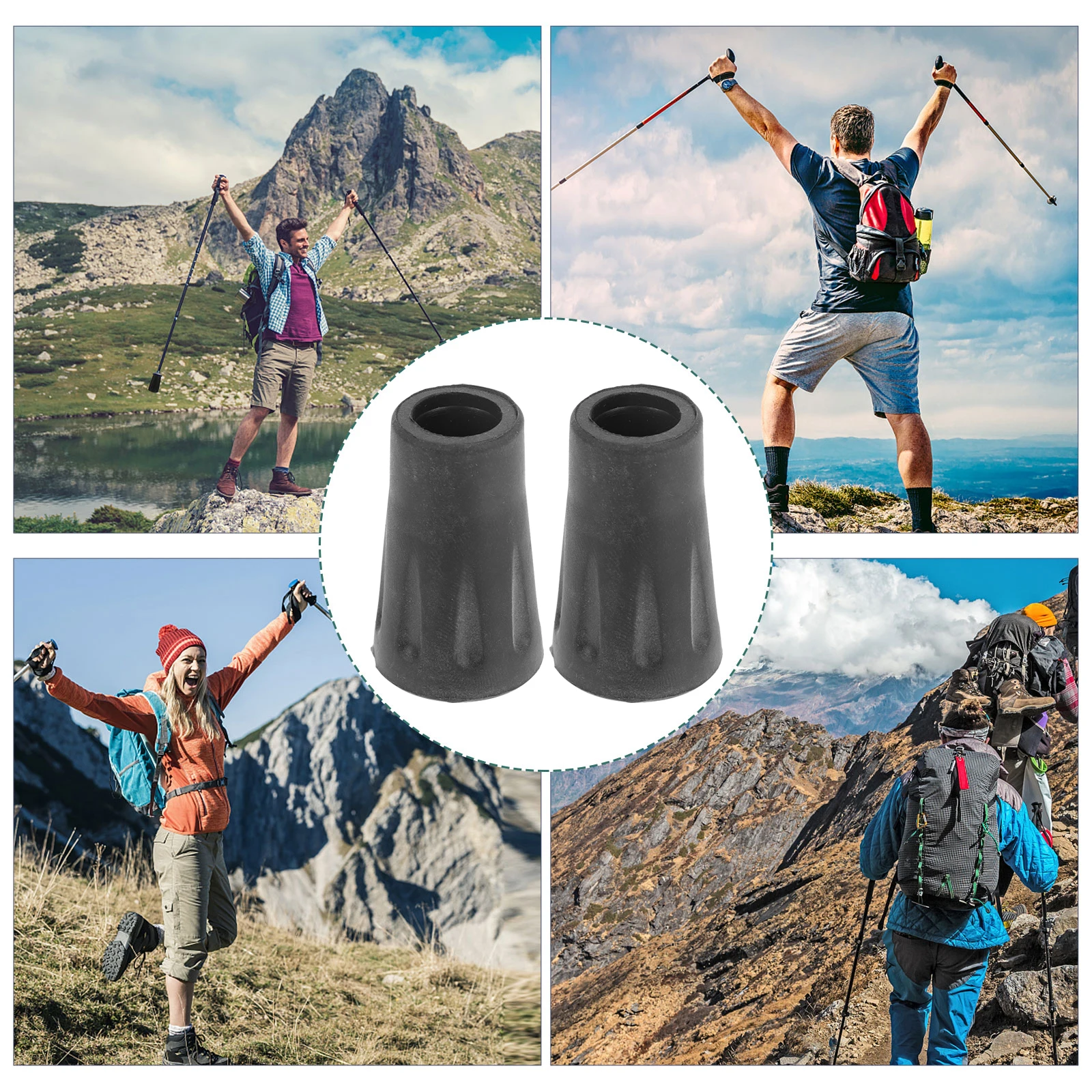 20pcs Trekking Tips Rubber Covers Protective Caps Trekking Poles Accessories for Hiking Walking Poles Camping Accessories H
20pcs Trekking Tips Rubber Covers Protective Caps Trekking Poles Accessories for Hiking Walking Poles Camping Accessories H