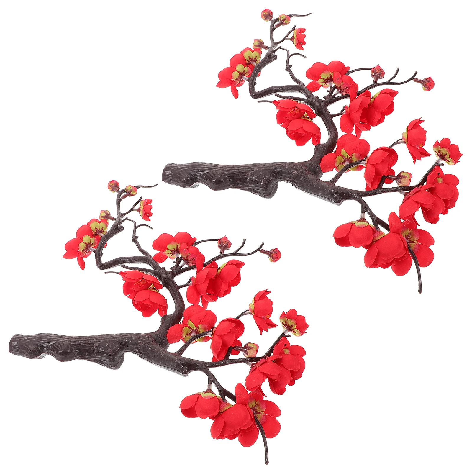 2Pcs Artificial Plum Blossom Branches Realistic Decorative Flowers Plastic Stems Home Wedding Party Adornments Lifelike
2Pcs Artificial Plum Blossom Branches Realistic Decorative Flowers Plastic Stems Home Wedding Party Adornments Lifelike