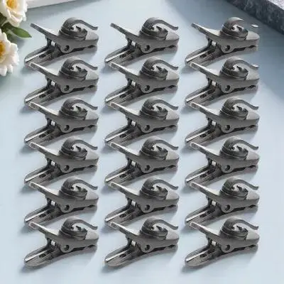 20pcs Lavalier Microphone Clip Lapel Collar Wire Adjustable Holder Clamp Mount Mic Clips Durable Lightweight for Speeches
20pcs Lavalier Microphone Clip Lapel Collar Wire Adjustable Holder Clamp Mount Mic Clips Durable Lightweight for Speeches