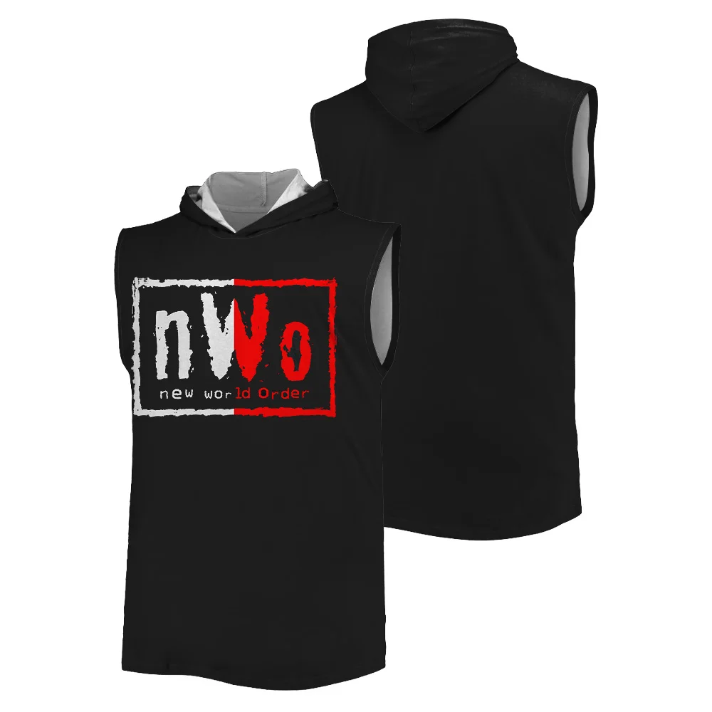 Black nWo Vintage T-shirt WWE 2025 Summer 3D printed hooded vest Fashion Sport Fitness Quick Dry loose men's Sleeveless top
Black nWo Vintage T-shirt WWE 2025 Summer 3D printed hooded vest Fashion Sport Fitness Quick Dry loose men's Sleeveless top
