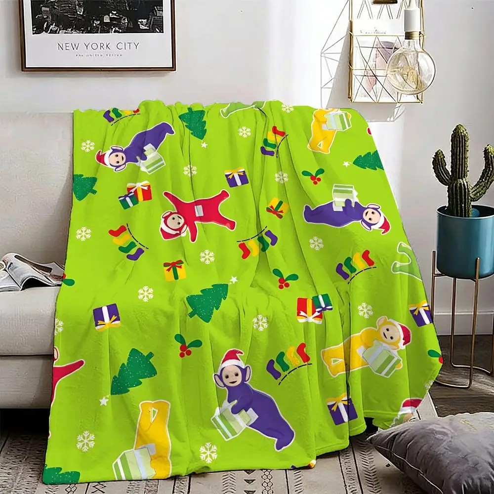 Classic T-TeletUBbies Throw Lightweight 240g Flannel Blanket Soft Skin-friendly for Summer Cooling
Classic T-TeletUBbies Throw Lightweight 240g Flannel Blanket Soft Skin-friendly for Summer Cooling