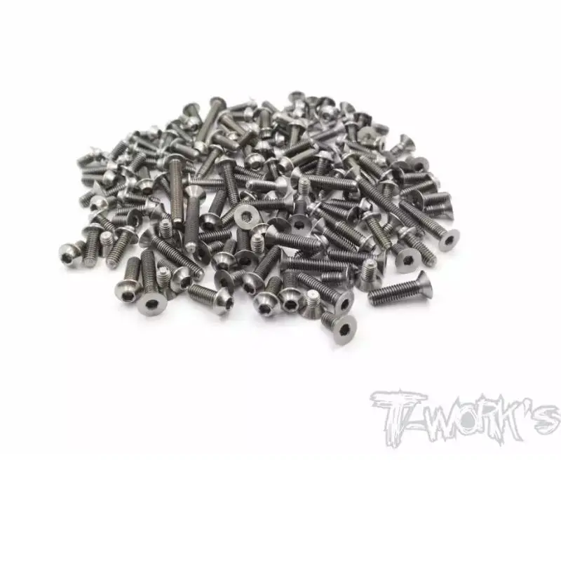 Original T works TSSU-X12'21 64 Titanium Screw set ( UFO Head ) 84pcs.( For Xray X12 2020 EU/US ) Professional Rc part
Original T works TSSU-X12'21 64 Titanium Screw set ( UFO Head ) 84pcs.( For Xray X12 2020 EU/US ) Professional Rc part