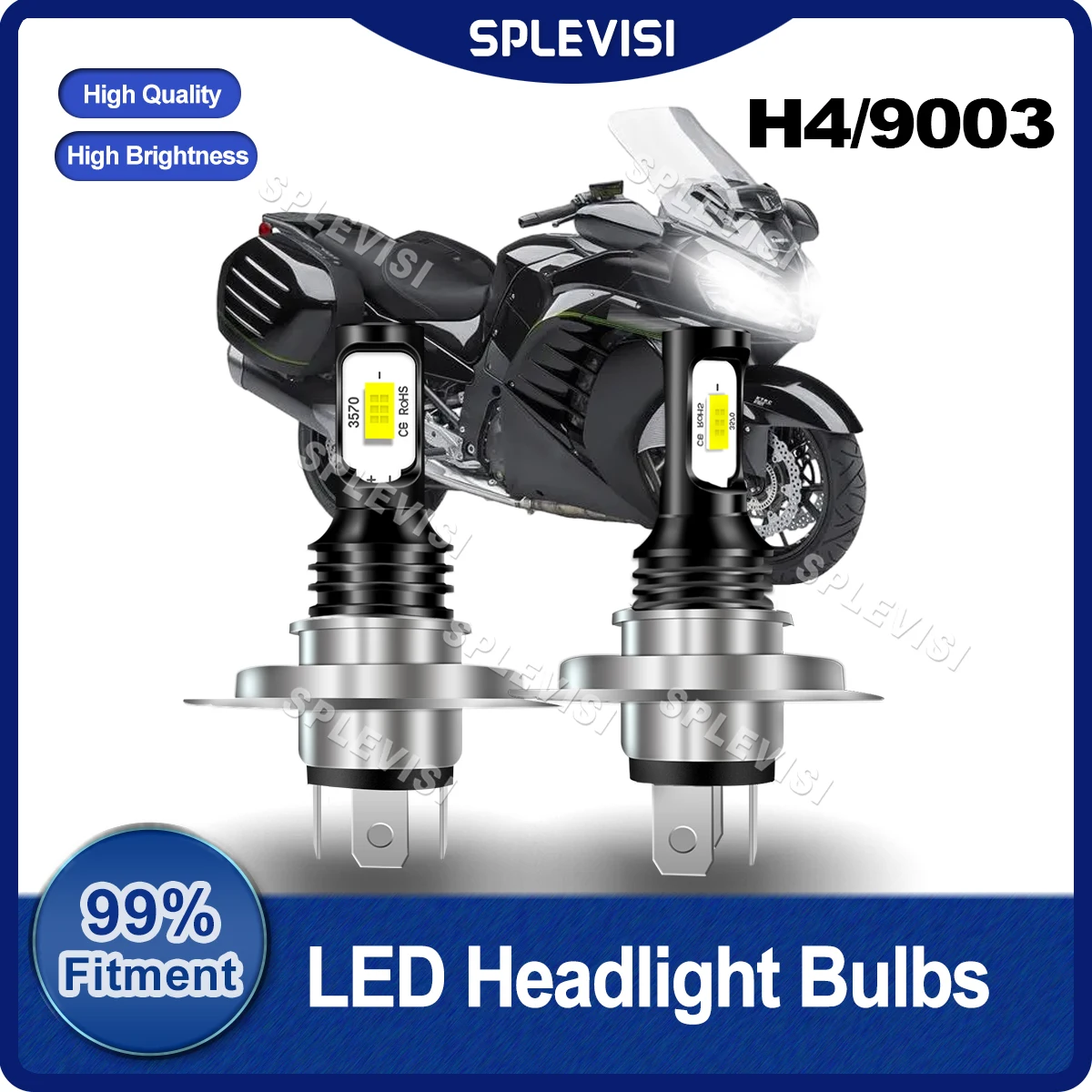 SPLEVISI H4/9003 70W 8000LM LED Headlight For Kawasaki Concours 1000 ZG1000A 1986-2006 Kawasaki Eliminator 125 BN125A 2001-2009
SPLEVISI H4/9003 70W 8000LM LED Headlight For Kawasaki Concours 1000 ZG1000A 1986-2006 Kawasaki Eliminator 125 BN125A 2001-2009
