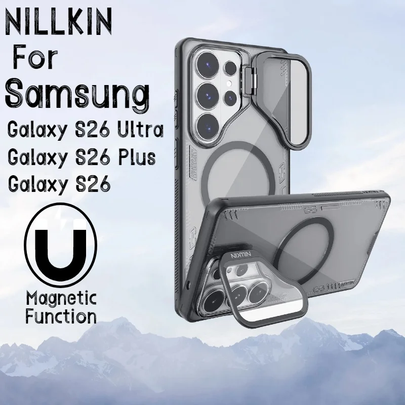 Nillkin для Samsung Galaxy S26 Ultra Iceblade Prop магнитный чехол для защиты объектива только с функцией магнитного присасывания
Nillkin для Samsung Galaxy S26 Ultra Iceblade Prop магнитный чехол для защиты объектива только с функцией магнитного присасывания