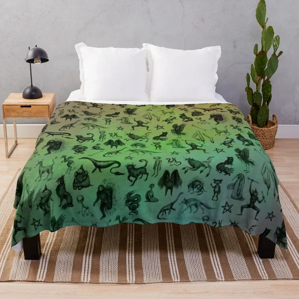 Rainbow Cryptids Throw Blanket Cozy Light Blanket for Travel Camping Picnic
Rainbow Cryptids Throw Blanket Cozy Light Blanket for Travel Camping Picnic