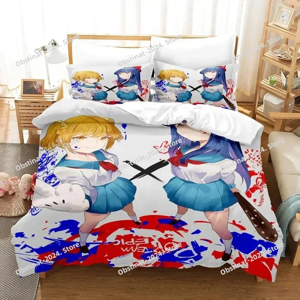 Anime Pop Team Epic Poputepipikku Bedding Set Boys Girls Twin Queen Size Duvet Cover Pillowcase Bed Kids Adult
Anime Pop Team Epic Poputepipikku Bedding Set Boys Girls Twin Queen Size Duvet Cover Pillowcase Bed Kids Adult