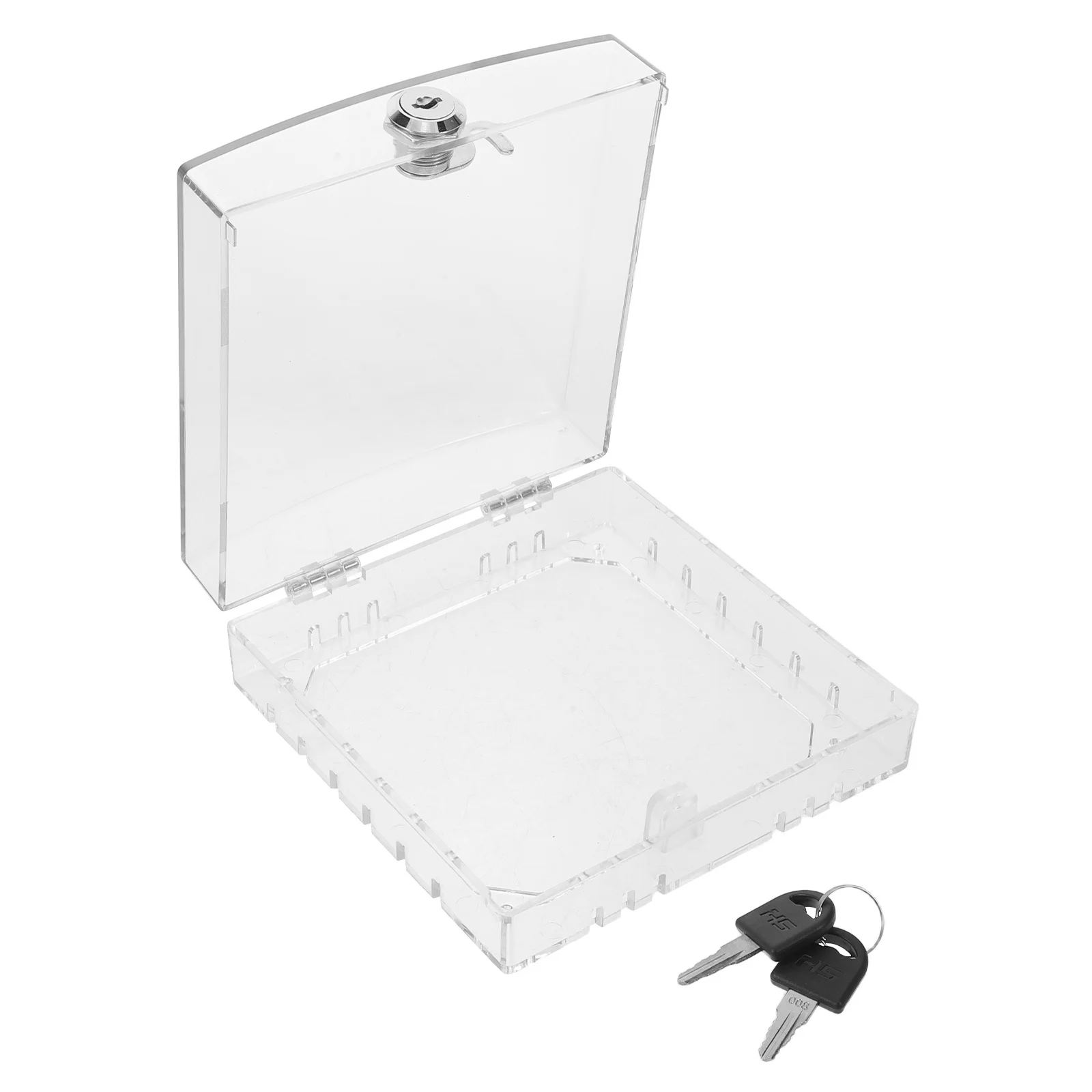 Clear Acrylic Thermostat Cover with Lock Mounted Tamperproof for Ac Temperature Control Protection
Clear Acrylic Thermostat Cover with Lock Mounted Tamperproof for Ac Temperature Control Protection