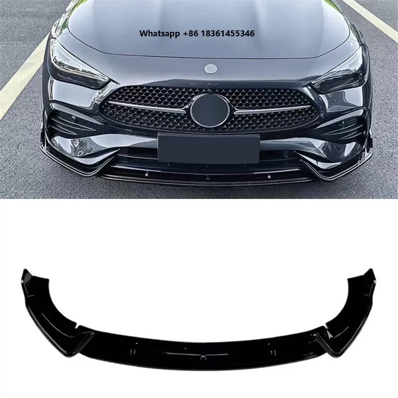 For CLE Class C236 Coupe 2024+ High Quality ABS Bright Black Front Lip Front Bumper Lower Lip Under Spoiler Body Kit
For CLE Class C236 Coupe 2024+ High Quality ABS Bright Black Front Lip Front Bumper Lower Lip Under Spoiler Body Kit