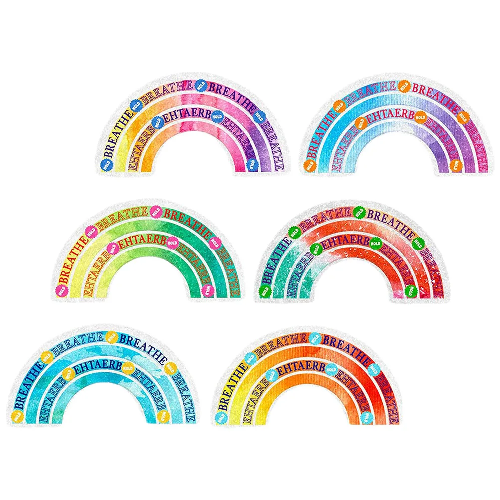 6Pcs Sensory Calm Stickers Textured Colored Adhesive Stickers for Phone Back Desk Stress Relief Uneasy Mood Decompression
6Pcs Sensory Calm Stickers Textured Colored Adhesive Stickers for Phone Back Desk Stress Relief Uneasy Mood Decompression