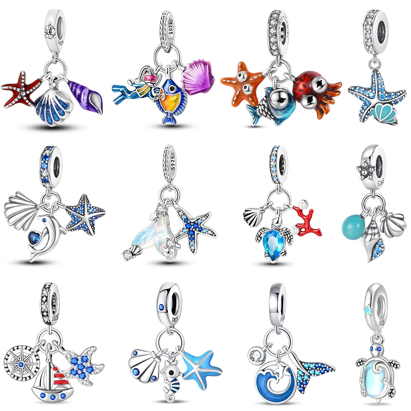 Новинка 925, серебро, серия Ocean, дельфин, черепаха, морская звезда, модные подвески, бусины, подходят для пан, оригинальные браслеты, сделай сам, праздничные ювелирные изделия, подарки
Новинка 925, серебро, серия Ocean, дельфин, черепаха, морская звезда, модные подвески, бусины, подходят для пан, оригинальные браслеты, сделай сам, праздничные ювелирные изделия, подарки