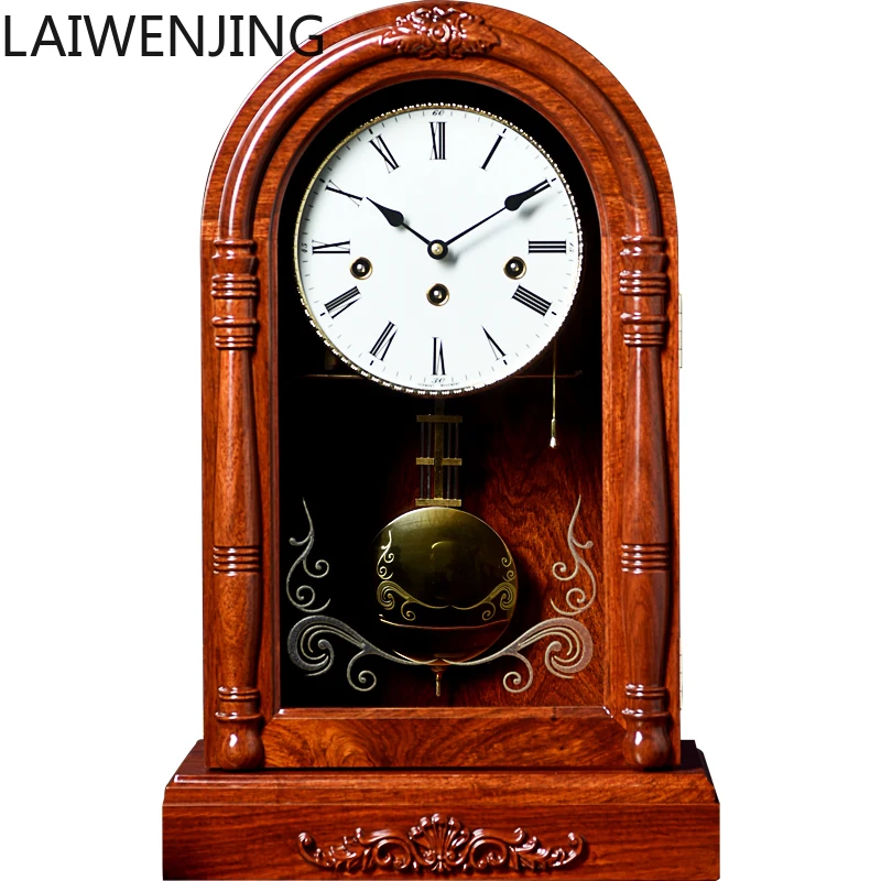 MJY Chinese Clock Large Table Clock for Living Room Mechanical Retro Table Clock
MJY Chinese Clock Large Table Clock for Living Room Mechanical Retro Table Clock