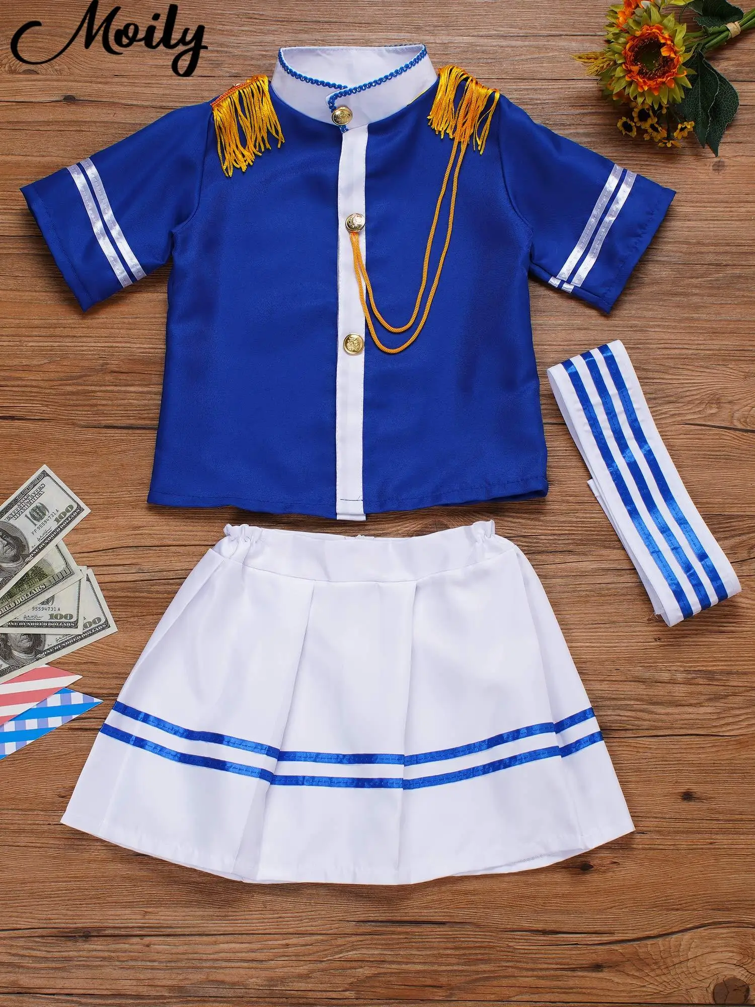 Unisex Boys Girls Drum And Trumpet Team Costume Honor Guard Uniform Halloween Cosplay Outfit Shcool Anniversary Performance Suit
Unisex Boys Girls Drum And Trumpet Team Costume Honor Guard Uniform Halloween Cosplay Outfit Shcool Anniversary Performance Suit