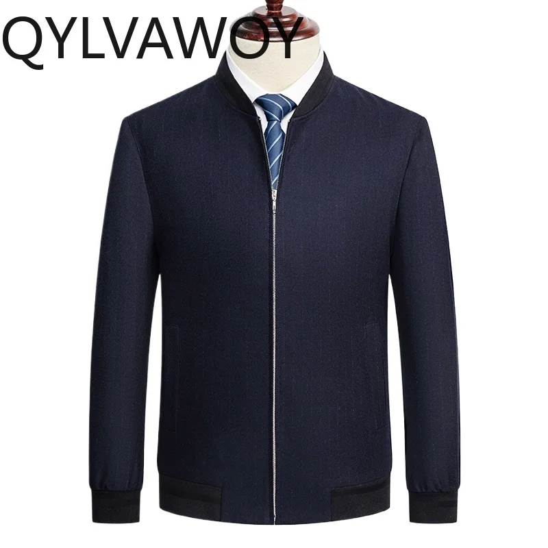 QYLVAWOY 70% Wool Men's Luxury Wool Versatile Zip Short-Sleeve Government Outerwear Baseball Collar Thin Jacket LJ2118
QYLVAWOY 70% Wool Men's Luxury Wool Versatile Zip Short-Sleeve Government Outerwear Baseball Collar Thin Jacket LJ2118