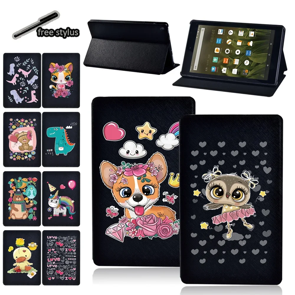 Чехол для планшета Amazon Fire 7 (5th/7th/9th)/Fire HD 10 (5th/7th/9th)/HD 8 plus/HD 8 (6th/7th/8th) чехол + Бесплатный стилус
Чехол для планшета Amazon Fire 7 (5th/7th/9th)/Fire HD 10 (5th/7th/9th)/HD 8 plus/HD 8 (6th/7th/8th) чехол + Бесплатный стилус