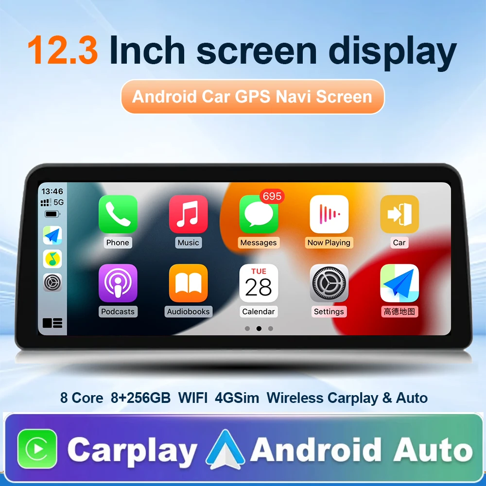 12.3 Inch QLED Universal Android All In One Car Radio Multimedia Navigation For Volkswagen Honda Hyundai Nissan Head Unit
12.3 Inch QLED Universal Android All In One Car Radio Multimedia Navigation For Volkswagen Honda Hyundai Nissan Head Unit