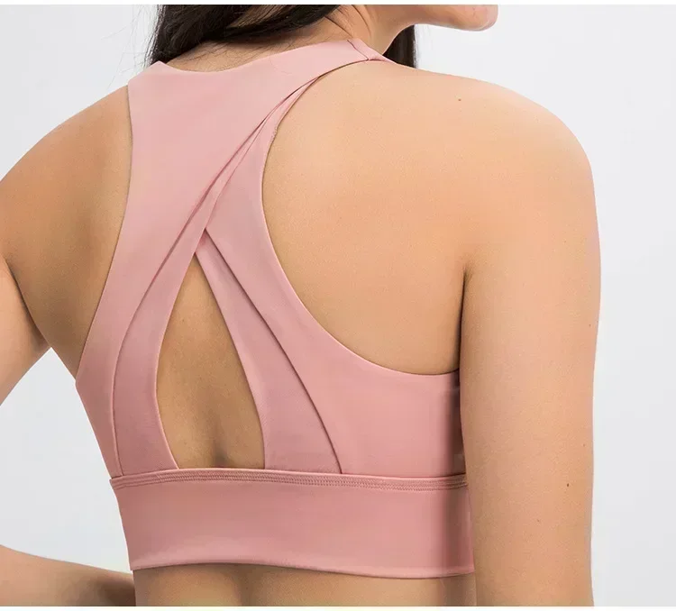 Women's High Impact Sports Bra Full Coverage Padded Racerback Fitness Top for Yoga Gym Workout Running Training Crop Bra
Women's High Impact Sports Bra Full Coverage Padded Racerback Fitness Top for Yoga Gym Workout Running Training Crop Bra
