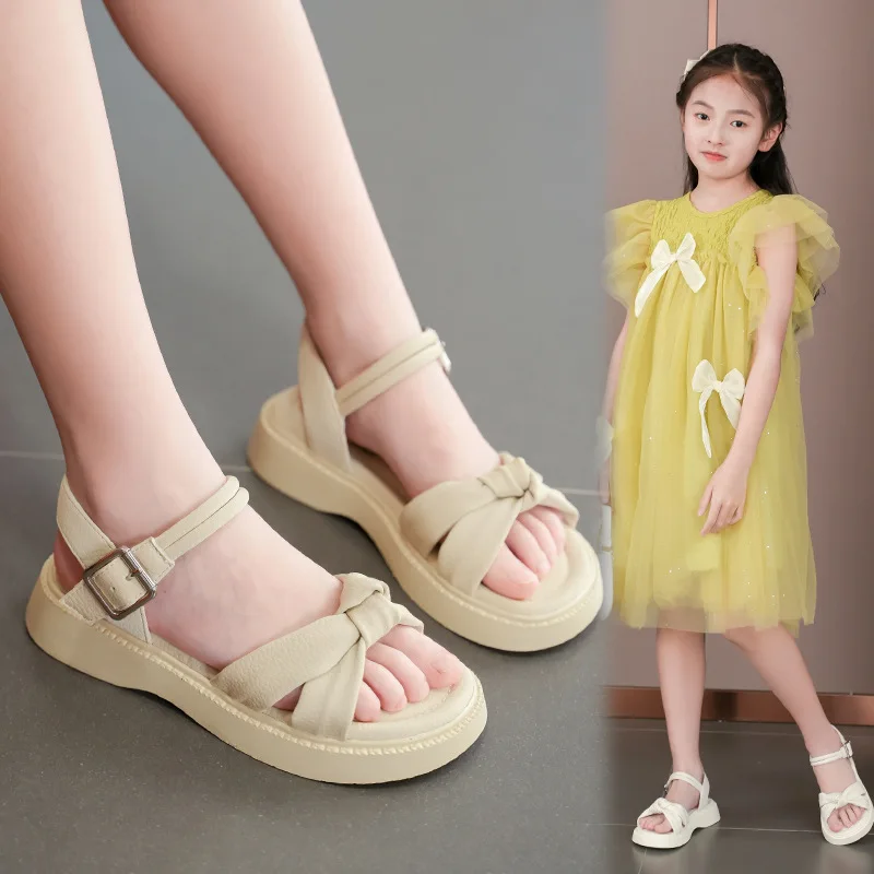 Children's Sandals Open Toe Non-slip Big Children and Girls Summer New Buckle Non-slip Beach Shoes
Children's Sandals Open Toe Non-slip Big Children and Girls Summer New Buckle Non-slip Beach Shoes