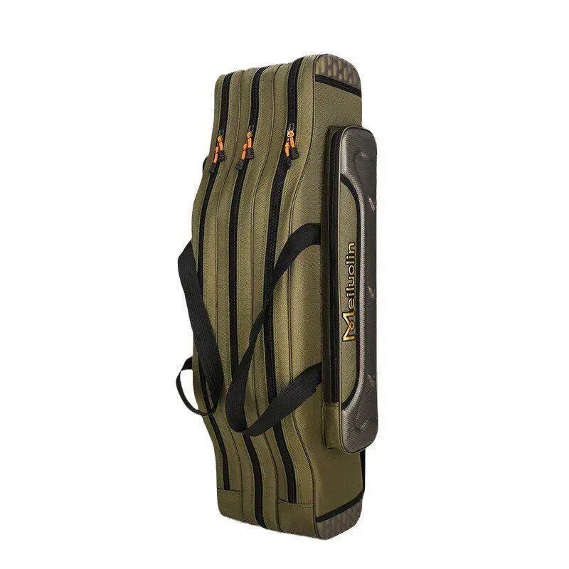 Waterproof Fishing Rod Bag Sea Rod Bag Three Layers 125 Meters Fishing Gear Bag Outdoor Travel Storage Organizer Nylon Fabric
Waterproof Fishing Rod Bag Sea Rod Bag Three Layers 125 Meters Fishing Gear Bag Outdoor Travel Storage Organizer Nylon Fabric