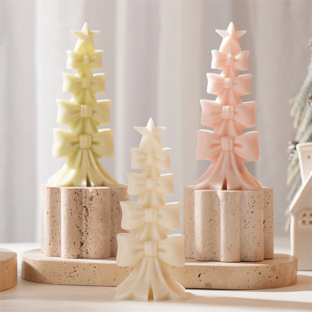 Table Decor Bowknot Tree Silicone Mold Bow Tree Candle Mold to Making Scented Gifts Home Decor Winter Decorations
Table Decor Bowknot Tree Silicone Mold Bow Tree Candle Mold to Making Scented Gifts Home Decor Winter Decorations