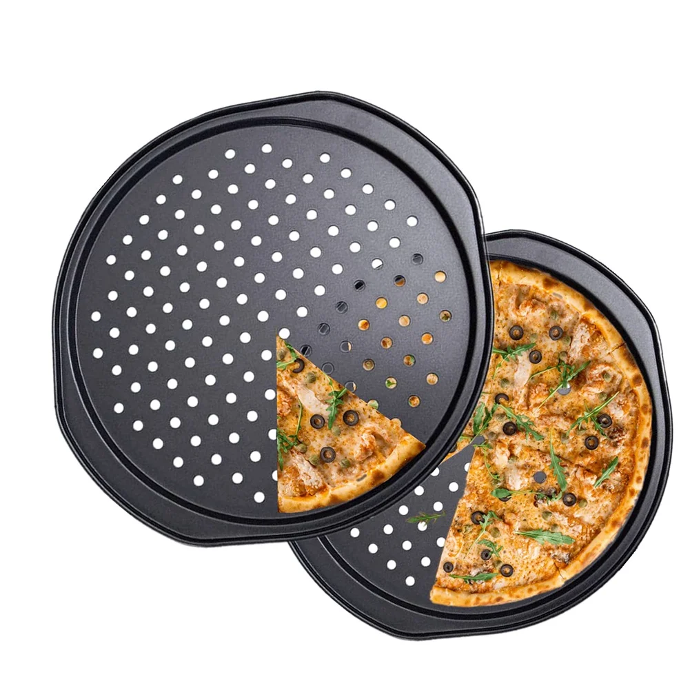 Pizza Trays for Oven, Non Stick Perforated Pizza Tray, Pizza Baking Pan, Pizza Pan for Kitchen, Even Heat Distribution
Pizza Trays for Oven, Non Stick Perforated Pizza Tray, Pizza Baking Pan, Pizza Pan for Kitchen, Even Heat Distribution