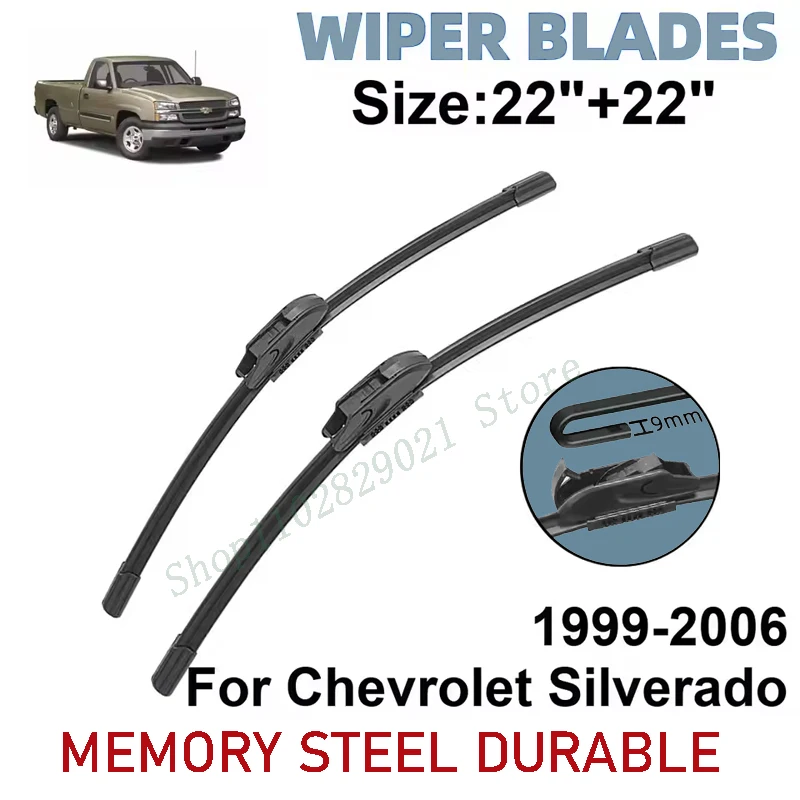 2PCS Wiper Blades Set Kit For Chevrolet Silverado 1999-2006 Front Windshield Brushes Windscreen Window Accessories
2PCS Wiper Blades Set Kit For Chevrolet Silverado 1999-2006 Front Windshield Brushes Windscreen Window Accessories