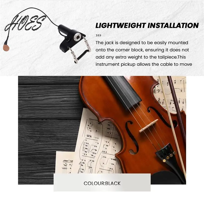 HOES-High Quality Violin Pickup Pickup Violin Accessories For CV-17 Four-String Violins
HOES-High Quality Violin Pickup Pickup Violin Accessories For CV-17 Four-String Violins