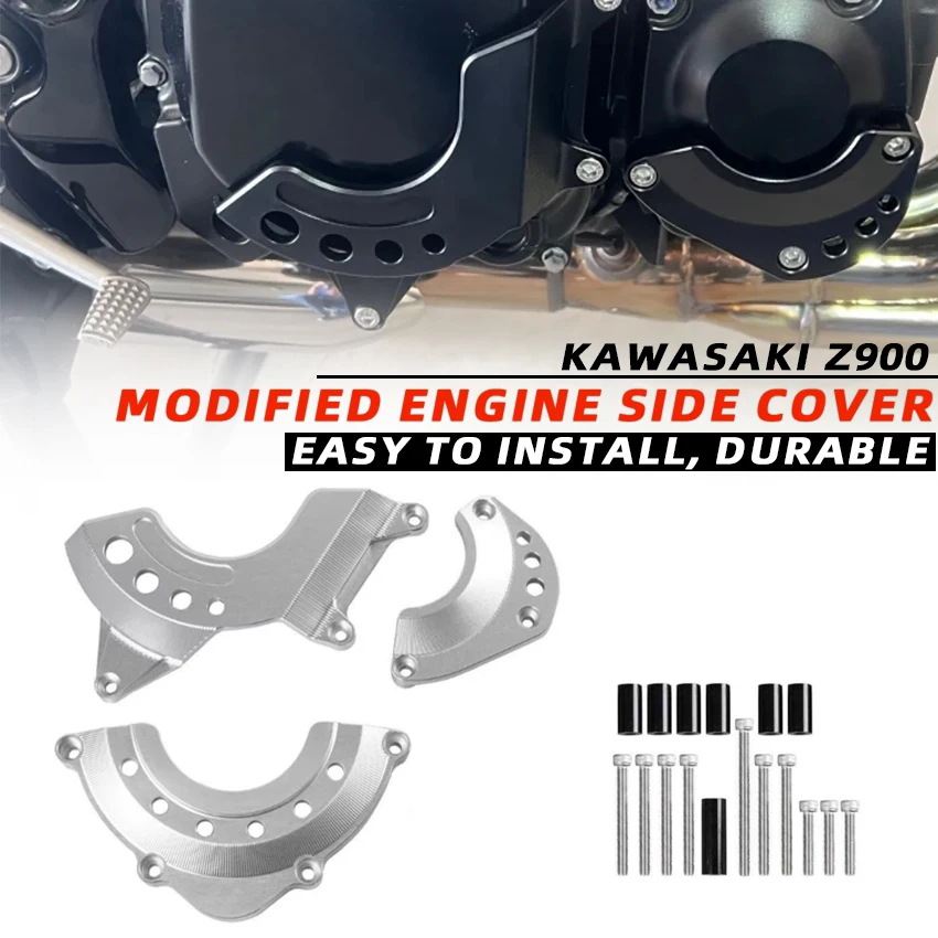 For Kawasaki Z900 Z900RS Cafe Motorcycle aluminum alloy Alternator Clutch Protection Engine Cover Guard Slider Crash Protector
For Kawasaki Z900 Z900RS Cafe Motorcycle aluminum alloy Alternator Clutch Protection Engine Cover Guard Slider Crash Protector