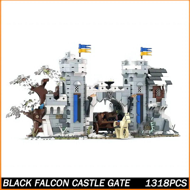 Строительный блок MOC MOC, средневековый замок, расширение ворот, модель кирпича, игрушки, частицы, креативное образование, Juguetes, рождественский подарок, 1318 шт.
Строительный блок MOC MOC, средневековый замок, расширение ворот, модель кирпича, игрушки, частицы, креативное образование, Juguetes, рождественский подарок, 1318 шт.