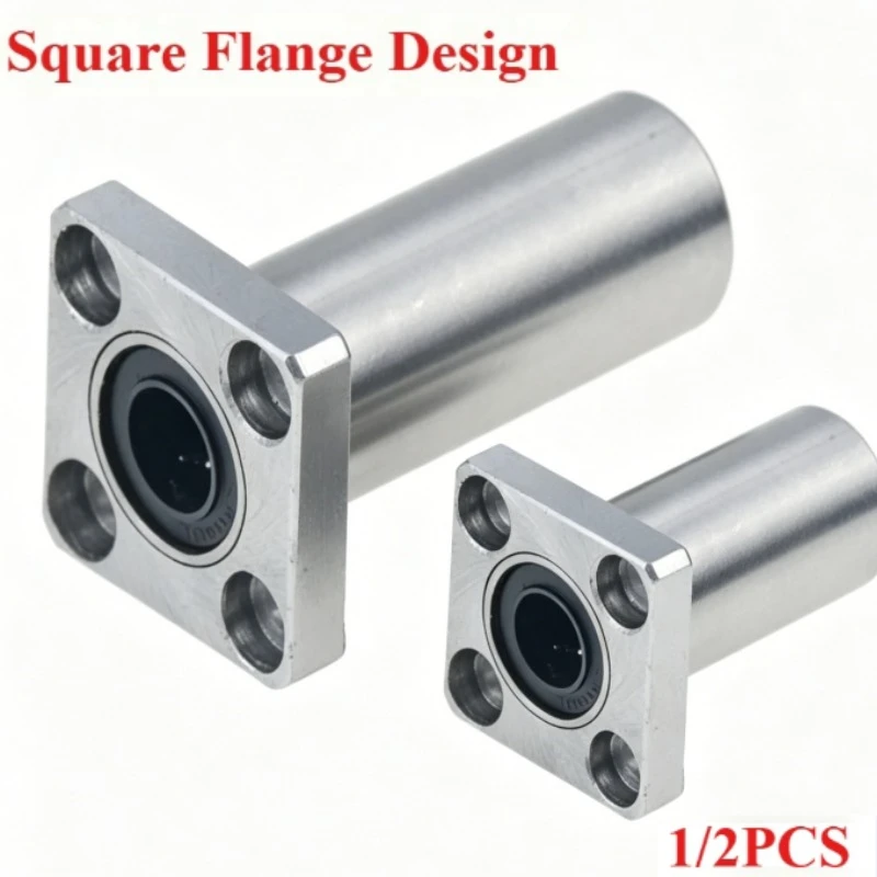 High Precision Square Flange Linear Ball Bearing Slide Block LMK8-35UU Bushing for CNC Rail Shaft Support Linear Guide Actuator
High Precision Square Flange Linear Ball Bearing Slide Block LMK8-35UU Bushing for CNC Rail Shaft Support Linear Guide Actuator