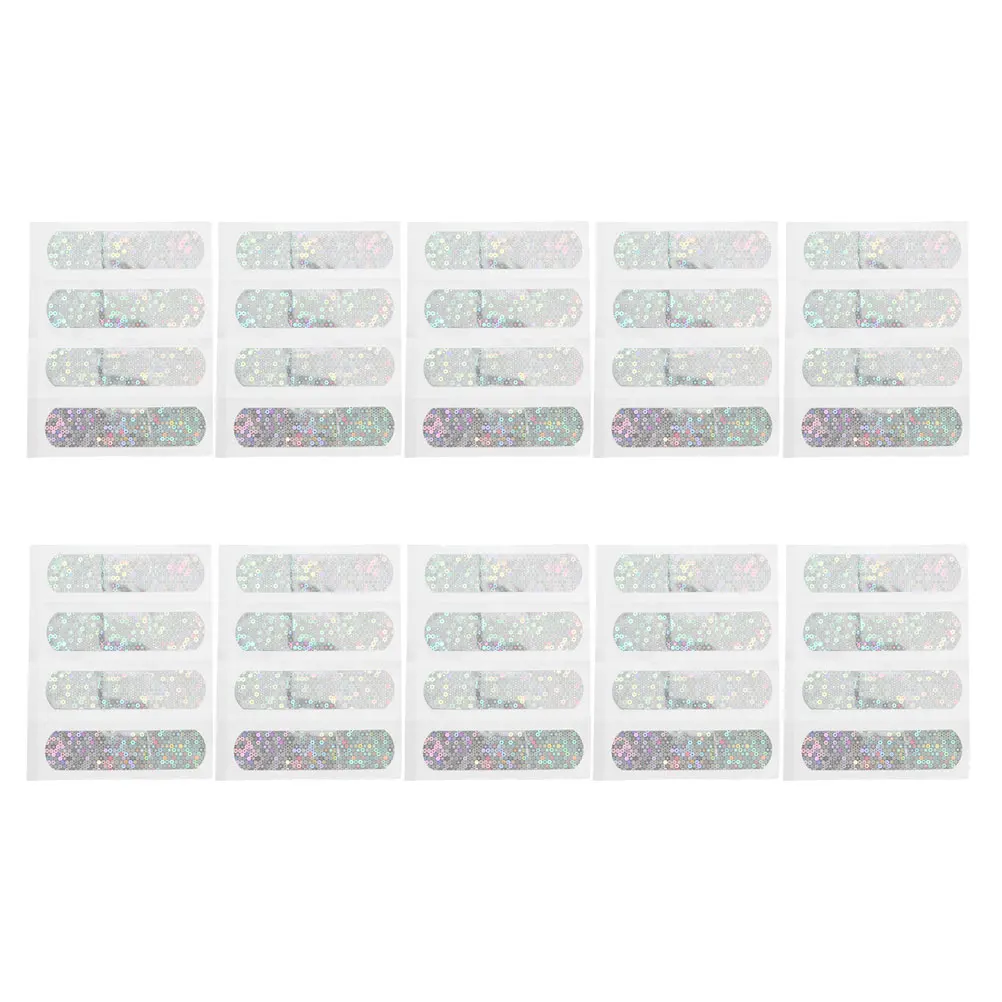 50pcs Flash Colorful Glitter Protective Waterproof Adhesive Patches for Kids Adults Elastic Funny Protective Patch Covers
50pcs Flash Colorful Glitter Protective Waterproof Adhesive Patches for Kids Adults Elastic Funny Protective Patch Covers