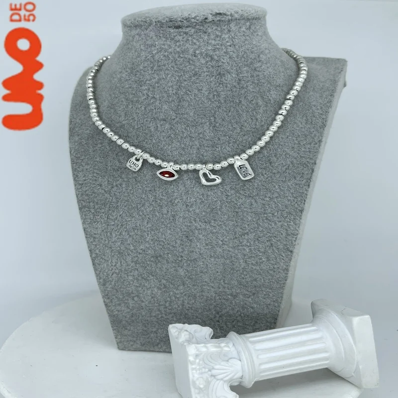 2025 Best Selling Exquisite High Quality UNO DE 50 Fashion Classic 925 Necklace Jewelry Daily Collocation Holiday Romantic Gifts
2025 Best Selling Exquisite High Quality UNO DE 50 Fashion Classic 925 Necklace Jewelry Daily Collocation Holiday Romantic Gifts