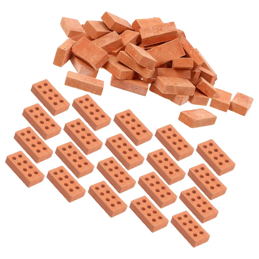100Pcs Mini Landscape Brick DIY Accessories Simulated Tiny Sand Table Supply Brick Replacements Bulk Craft Decorative Item
100Pcs Mini Landscape Brick DIY Accessories Simulated Tiny Sand Table Supply Brick Replacements Bulk Craft Decorative Item