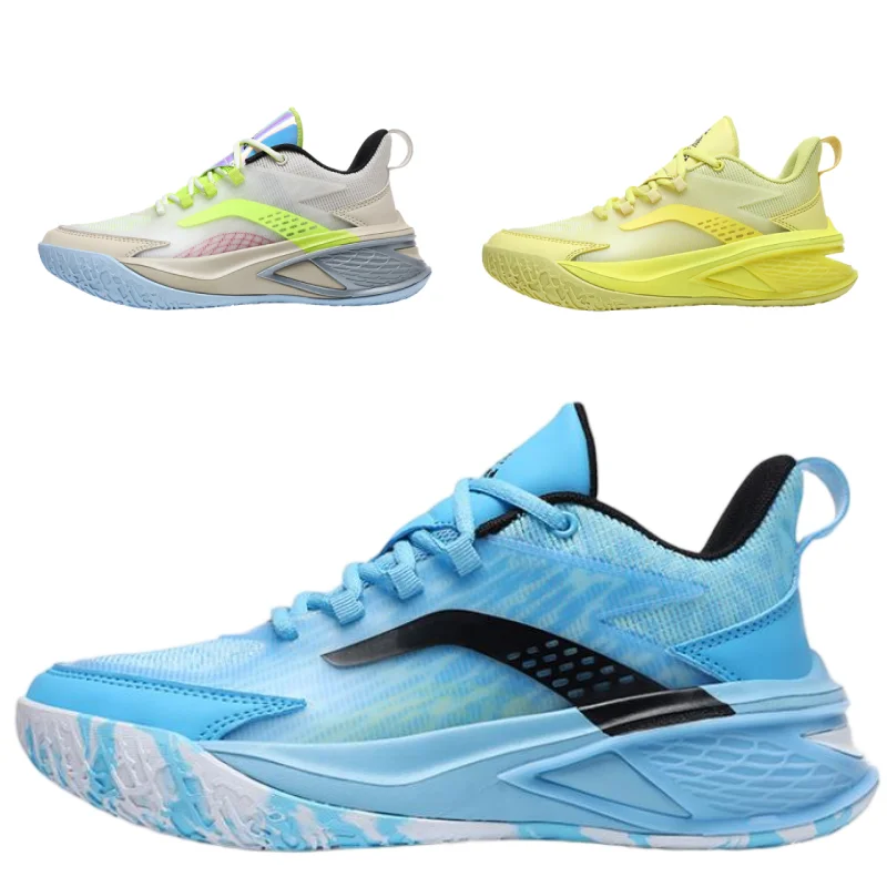 Яркие баскетбольные кроссовки неонового цвета — уникальный цветной дизайн и привлекательный стиль кордовой обуви, легкий вес.
Яркие баскетбольные кроссовки неонового цвета — уникальный цветной дизайн и привлекательный стиль кордовой обуви, легкий вес.