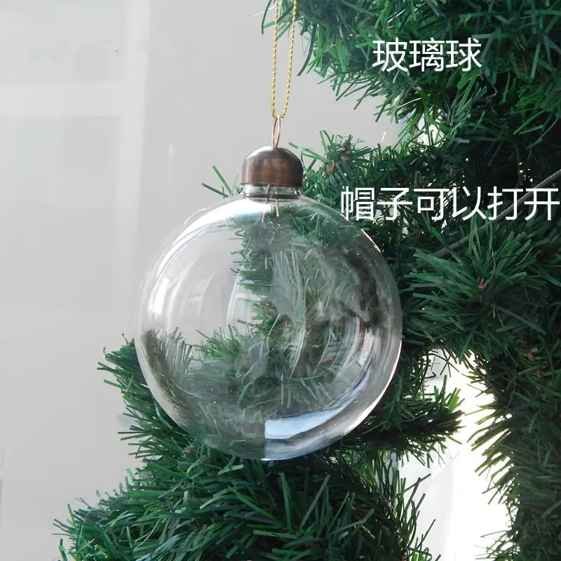 High borosilicate transparent rainbow glass ball pendant
High borosilicate transparent rainbow glass ball pendant