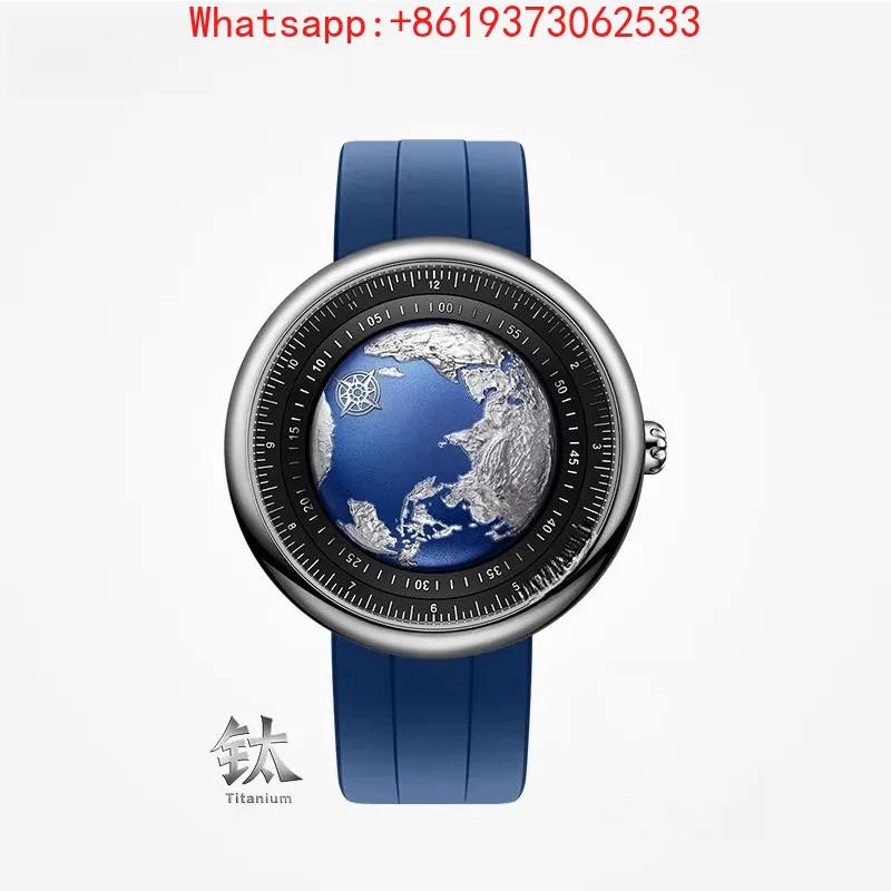 Custom High-end Discovery Series Art Watch Mechanical Watch Blue Planet Watch Men
Custom High-end Discovery Series Art Watch Mechanical Watch Blue Planet Watch Men