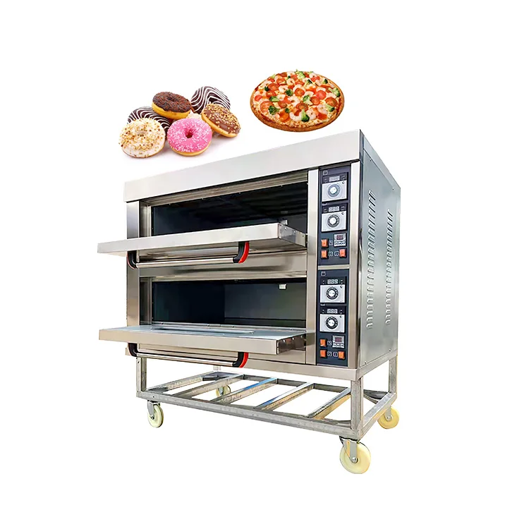 Complete Bakery Equipment Professional Luxury Electric Croissant Deck Bake Oven Price of Cake Pastry Oven
Complete Bakery Equipment Professional Luxury Electric Croissant Deck Bake Oven Price of Cake Pastry Oven