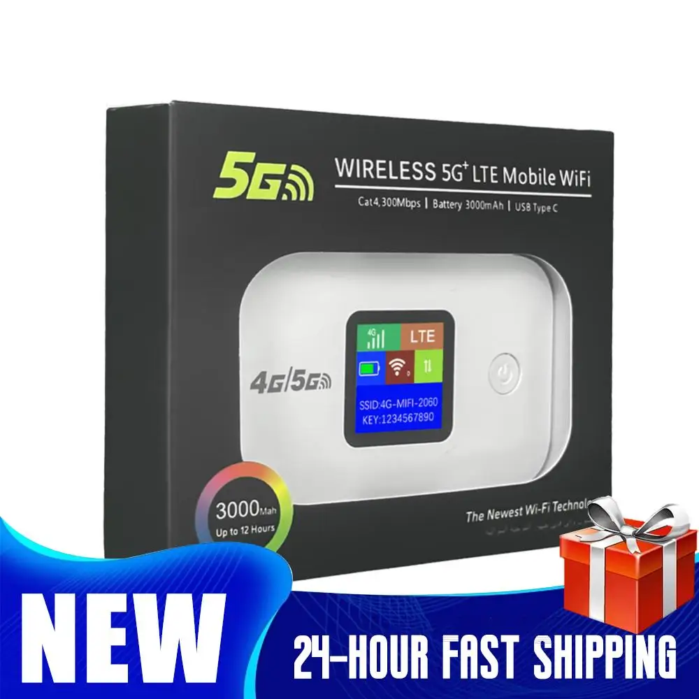 4G LTE Portable WiFi Hotspot Wireless 150Mbps Hotspot with SIM Card Slot Pocket Mobile WiFi Hotspot Plug & Play for Home Travel
4G LTE Portable WiFi Hotspot Wireless 150Mbps Hotspot with SIM Card Slot Pocket Mobile WiFi Hotspot Plug & Play for Home Travel