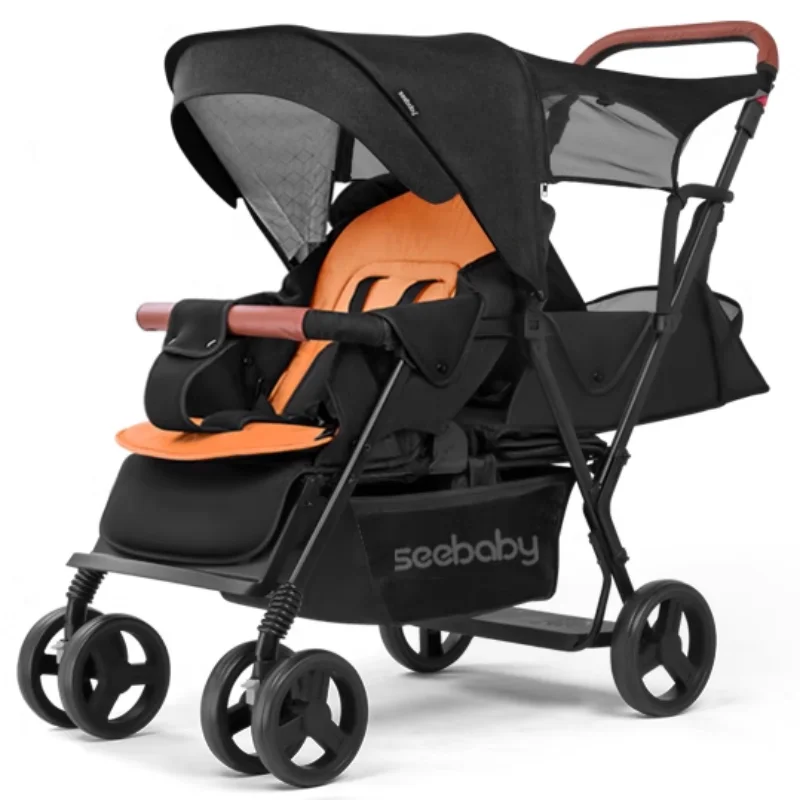 Specially Design Baby Cart for Two Children Family Multi Function High Quality Baby Stroller Multi Mode Exchange Baby Stroller
Specially Design Baby Cart for Two Children Family Multi Function High Quality Baby Stroller Multi Mode Exchange Baby Stroller