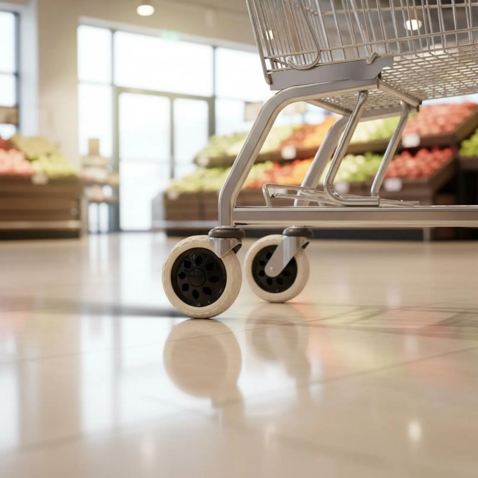 2 Pieces Shopping Cart Wheel Wear-Resistant Pull Cart Wheel Stair Climbing Wheels PU Material Easy Installation
2 Pieces Shopping Cart Wheel Wear-Resistant Pull Cart Wheel Stair Climbing Wheels PU Material Easy Installation