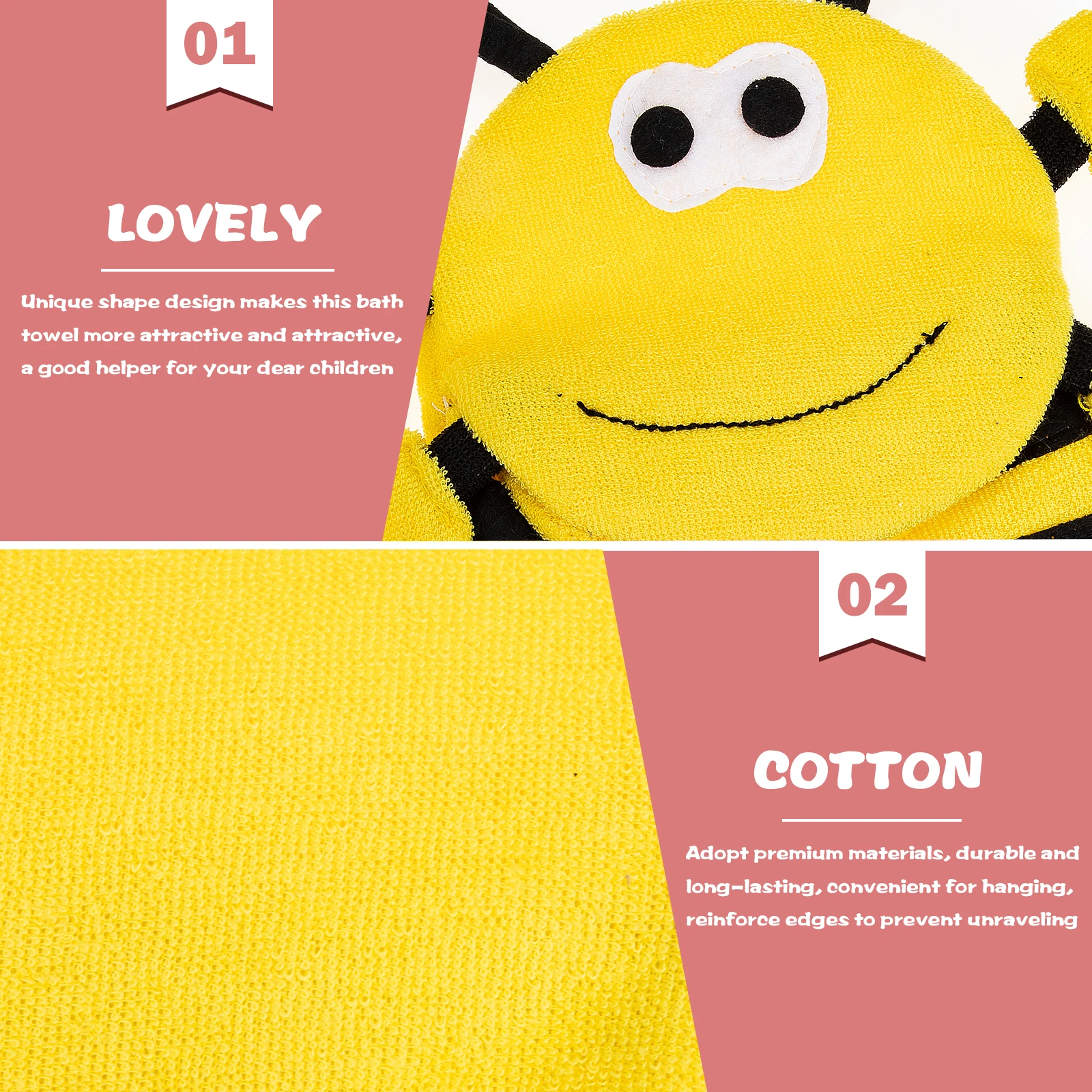 3 Pcs Cartoon Bath Towel Animal Shower Mitts Scrubber Glove Cute Compound Cotton Exfoliating Gloves
3 Pcs Cartoon Bath Towel Animal Shower Mitts Scrubber Glove Cute Compound Cotton Exfoliating Gloves