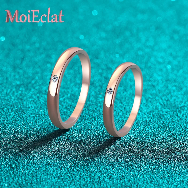 Luxury 2.5 Points Moissan Champagne Gold Couple Ring for Men and Women, 18k White Gold Unisex Exquisite Jewelry Wedding Rings
Luxury 2.5 Points Moissan Champagne Gold Couple Ring for Men and Women, 18k White Gold Unisex Exquisite Jewelry Wedding Rings