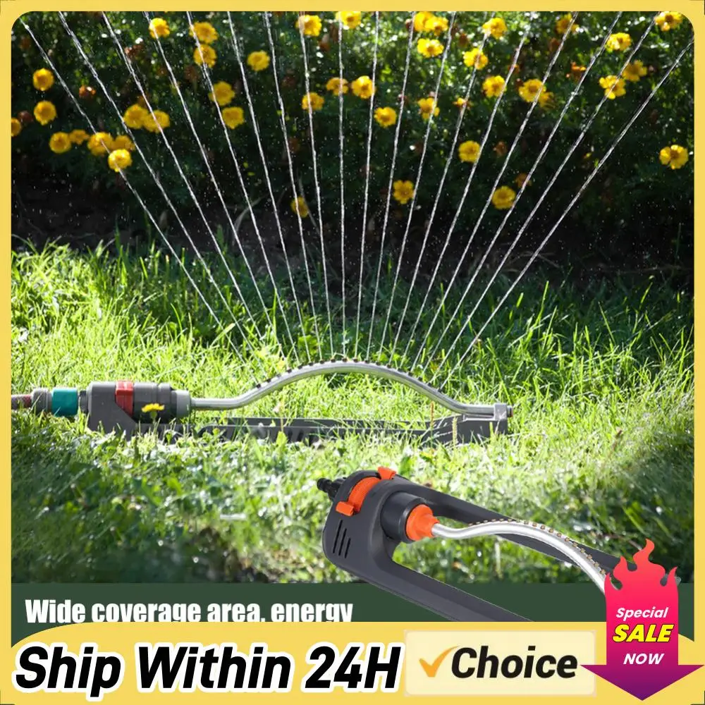 Automatic Oscillating Sprinkler 4 Modes Swing Irrigation Sprinkler with 3/4in Connector for Large Area Coverage Yard Garden Lawn
Automatic Oscillating Sprinkler 4 Modes Swing Irrigation Sprinkler with 3/4in Connector for Large Area Coverage Yard Garden Lawn