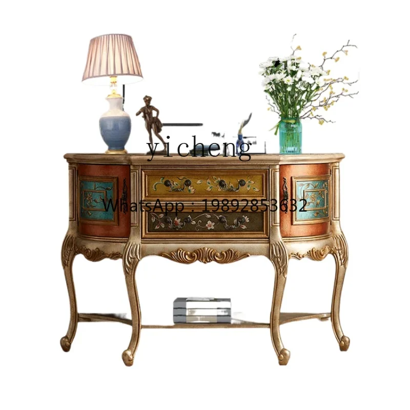 TT Entrance Cabinet Living Room Decoration Solid Wood Foyer Painted Door to Door Semicircle Locker
TT Entrance Cabinet Living Room Decoration Solid Wood Foyer Painted Door to Door Semicircle Locker