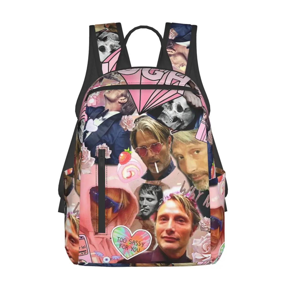 Mads Mikkelsen Collage Greeting Card36 Backpack Daypack Large Capacity Children BookBag School Bag Shoulder Bags for Men Women
Mads Mikkelsen Collage Greeting Card36 Backpack Daypack Large Capacity Children BookBag School Bag Shoulder Bags for Men Women