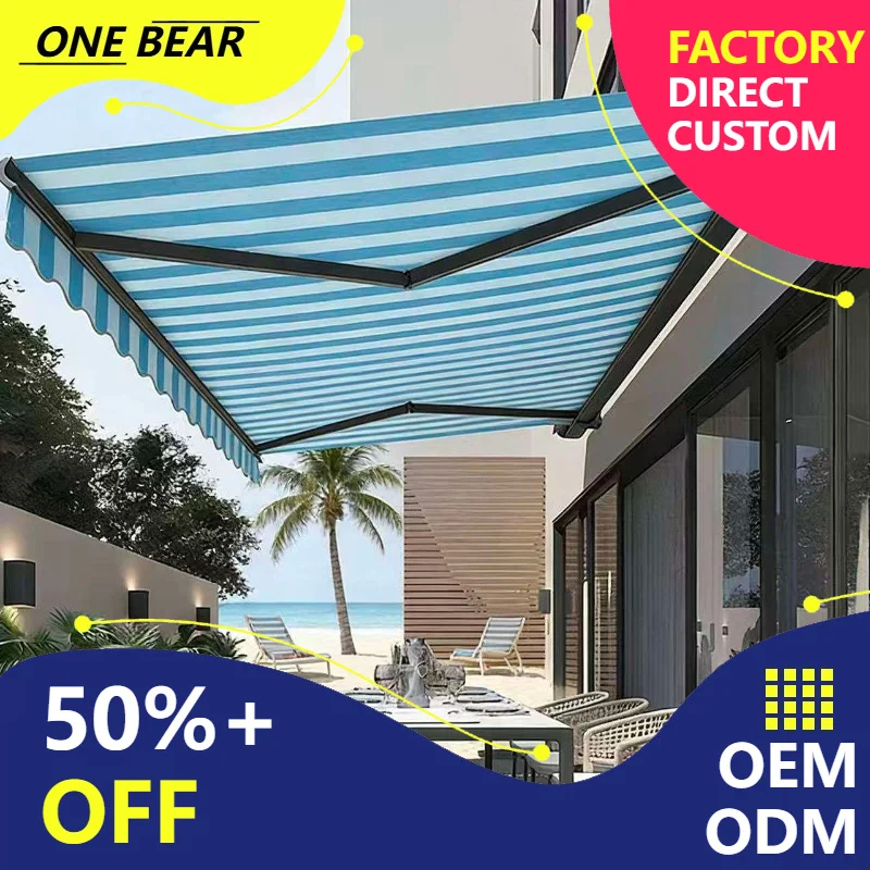 Any Size Custom Aluminum Retractable Awning Waterproof UV Protection Terrace Balcony Patio Outdoor Heavy Duty Durable Shelter
Any Size Custom Aluminum Retractable Awning Waterproof UV Protection Terrace Balcony Patio Outdoor Heavy Duty Durable Shelter