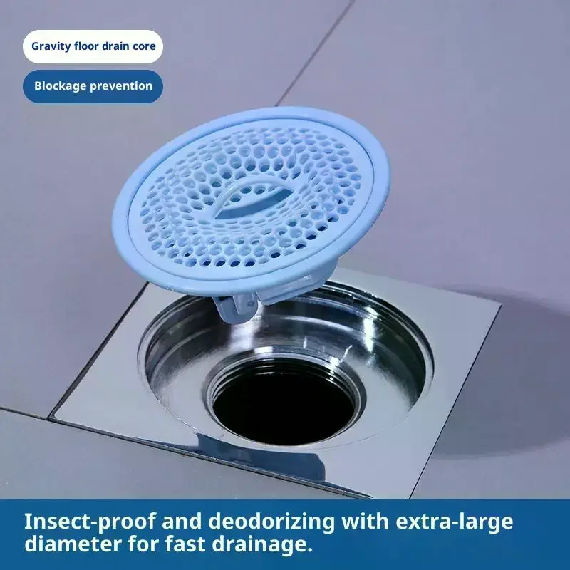 2-Pack Multipurpose Bathroom Drain Covers, Hair Catcher, Anti-odor & Anti-insect Sewer Floor Drain Gadgets
2-Pack Multipurpose Bathroom Drain Covers, Hair Catcher, Anti-odor & Anti-insect Sewer Floor Drain Gadgets